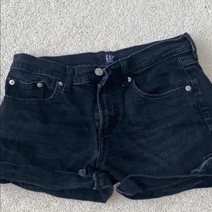 ♡black gap shorts!! ♡